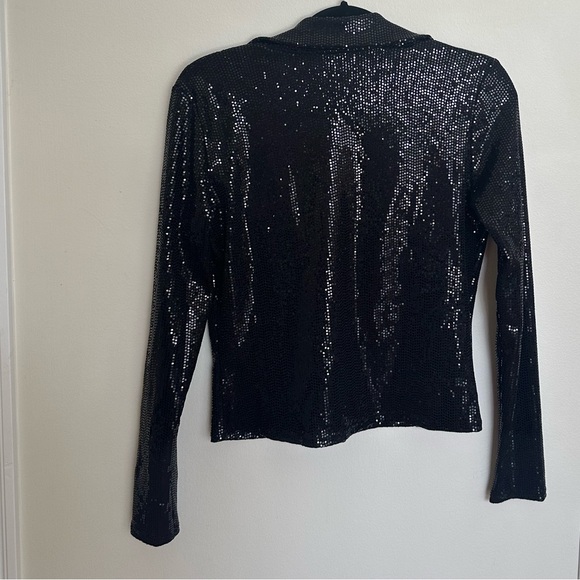 Formal black sequin jacket - Picture 3 of 3